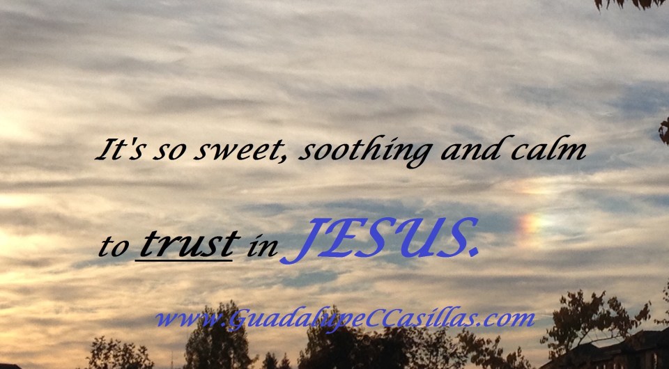trust in Jesus